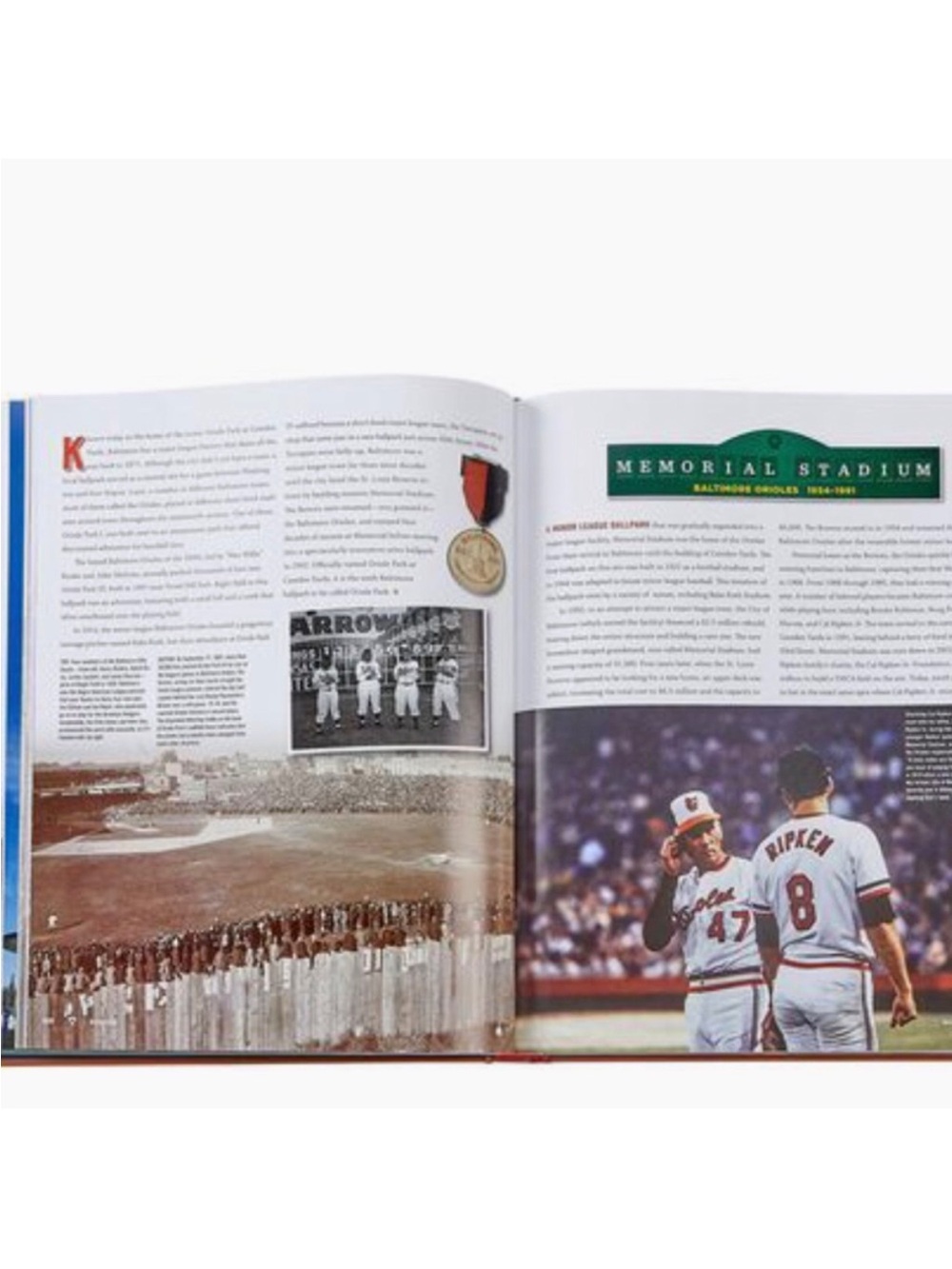 Ballparks Past and Present Baseball Leather Hardcover
Collectors Book NWT - Picture 6 of 7